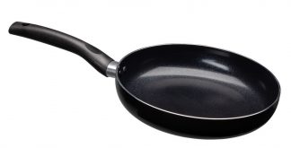 Paistinpannu 24cm, keraami, musta