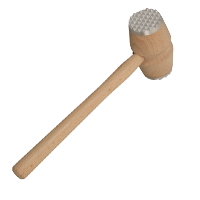 APUKOKKI Pihvinuija 2-metalli pyökki 30 cm