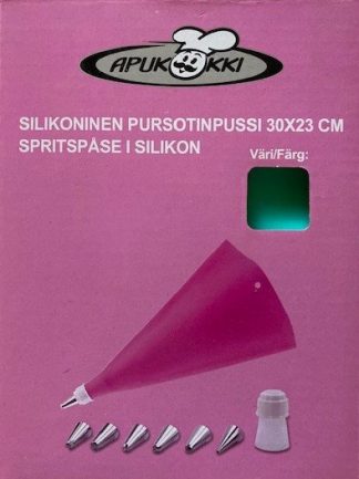 APUKOKKI Silikonipursotinpussi 30x23 cm